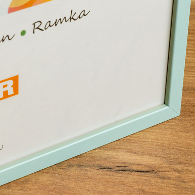 Ramka Icar Pinia - różne kolory i formaty - Jasna mięta, 30x40, 30x40