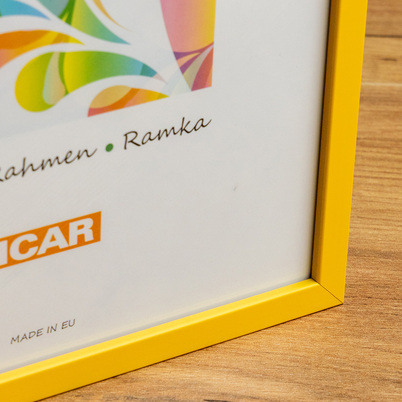 Ramka Icar Pinia - różne kolory i formaty - żółty, 21x30, 21x30