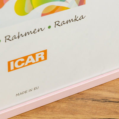 Ramka Icar Pinia - różne kolory i formaty - Jasnoróżowy, 30x40, 30x40