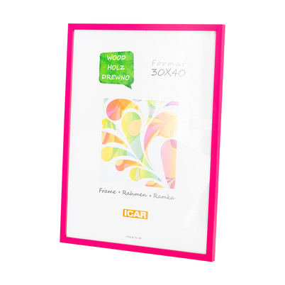 Ramka Icar Pinia - różne kolory i formaty - Różowy, 30x40, 30x40