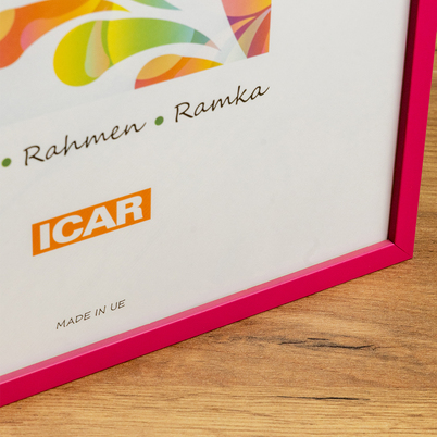 Ramka Icar Pinia - różne kolory i formaty - Różowy, 30x40, 30x40