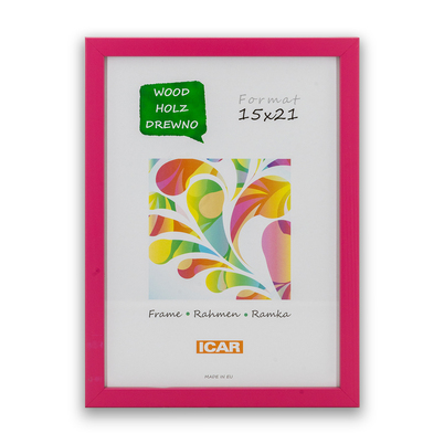 Ramka Icar Pinia - różne kolory i formaty - Różowy, 15x21, 15x21