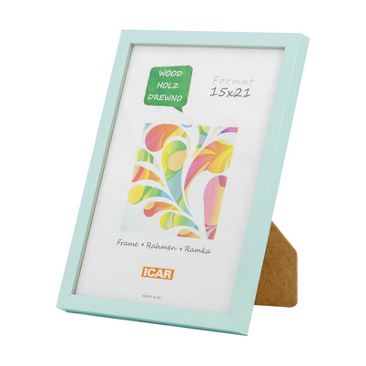 Ramka Icar Pinia - różne kolory i formaty - Jasna mięta, 15x21, 15x21