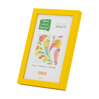 Ramka Icar Pinia - różne kolory i formaty - żółty, 10x15, 10x15