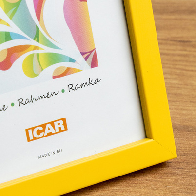 Ramka Icar Pinia - różne kolory i formaty - żółty, 10x15, 10x15