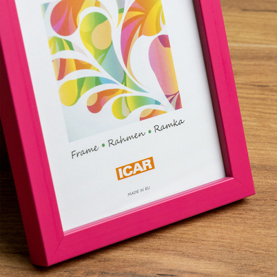 Ramka Icar Pinia - różne kolory i formaty - Różowy, 10x15, 10x15