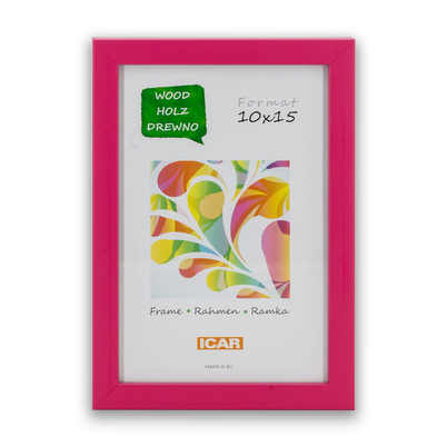 Ramka Icar Pinia - różne kolory i formaty - Różowy, 10x15, 10x15