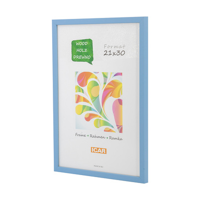 Ramka Icar Pinia - różne kolory i formaty - Jasny błękit, 21x30, 21x30