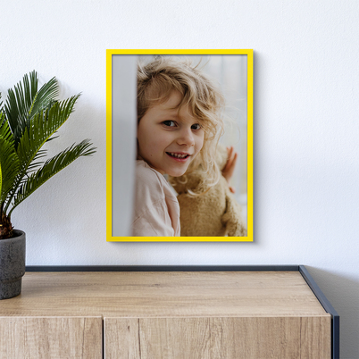 Ramka Icar Pinia - różne kolory i formaty - żółty, 30x40, 30x40