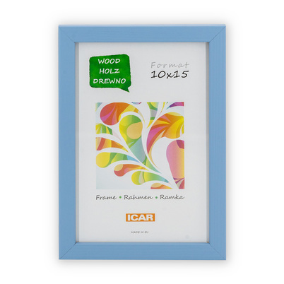 Ramka Icar Pinia - różne kolory i formaty - Jasny błękit, 10x15, 10x15