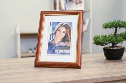 RAMKA ICAR DRI S 3 15x21 - Brązowy