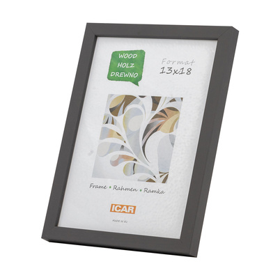 Ramka Icar Pinia - różne kolory i formaty - szary, 13x18, 13x18