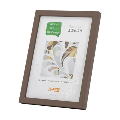 Ramka Icar Pinia - różne kolory i formaty - Kawowy, 13x18, 13x18