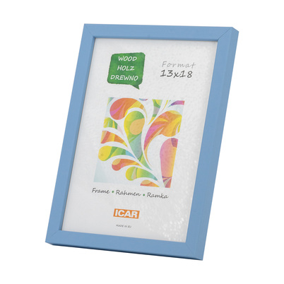 Ramka Icar Pinia - różne kolory i formaty - Jasny błękit, 13x18, 13x18