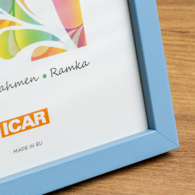 Ramka Icar Pinia - różne kolory i formaty - Jasny błękit, 13x18, 13x18