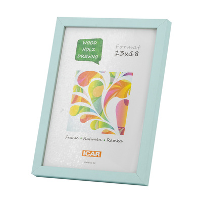 Ramka Icar Pinia - różne kolory i formaty - Jasna mięta, 13x18, 13x18