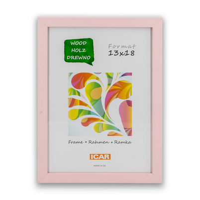 Ramka Icar Pinia - różne kolory i formaty - Jasnoróżowy, 13x18, 13x18