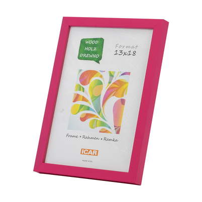 Ramka Icar Pinia - różne kolory i formaty - Różowy, 13x18, 13x18