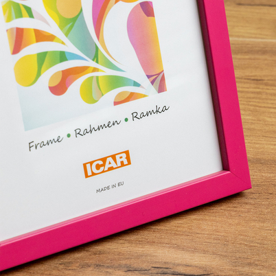 Ramka Icar Pinia - różne kolory i formaty - Różowy, 13x18, 13x18