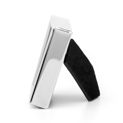 Ramka Italia Metalowa Mini 3,5x3,5 - Srebrny, 3,5x4,5, 3,5x4,5