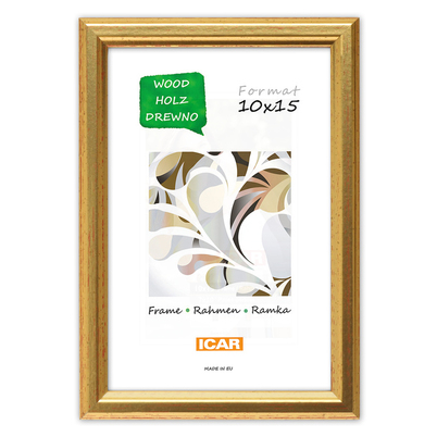 Ramka Icar DRWA- różne kolory i formaty - Złoty, 10x15, 10x15