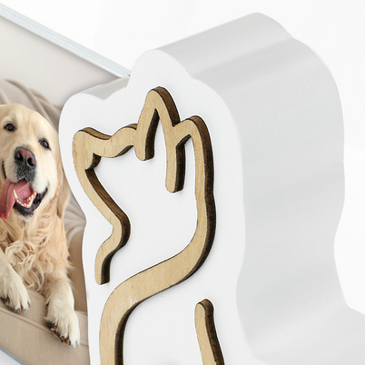 Ramka Italia Rudi - Drewno z białym, 10x15, 10x15