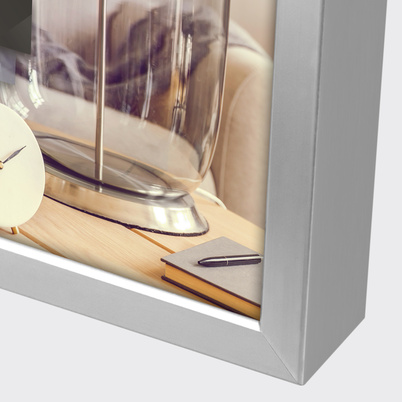 Ramka Italia John - różne kolory i formaty - Srebrny, 10x15, 10x15