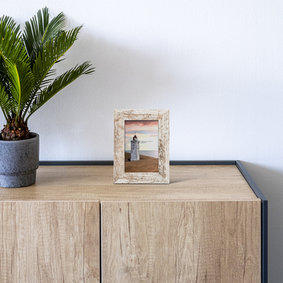 Ramka Styler Narvik - różne kolory i formaty - Naturalne drewno z białym, 13x18, 13x18