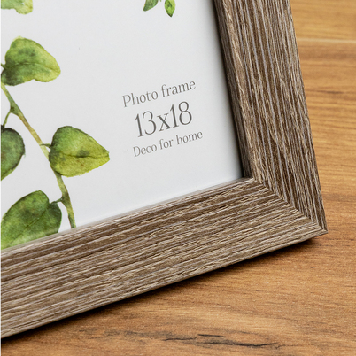 Ramka Styler Narvik - różne kolory i formaty - szary, 13x18, 13x18