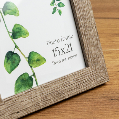 Ramka Styler Narvik - różne kolory i formaty - szary, 15x21, 15x21