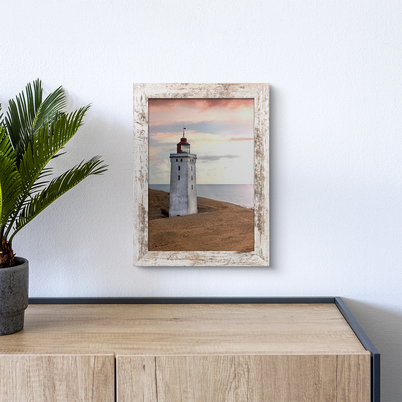 Ramka Styler Narvik - różne kolory i formaty - Naturalne drewno z białym, 21x30, 21x30