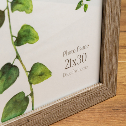 Ramka Styler Narvik - różne kolory i formaty - szary, 21x30, 21x30