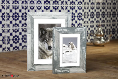 Ramka STYLER 15x21 BERGEN AA - szary, 15x21, 15x21