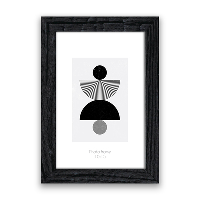 Ramka Styler Kyoto - różne kolory i formaty - Czarny, 10x15, 10x15