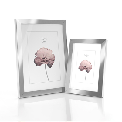 Ramka Styler Prague - różne kolory i formaty - Srebrny, 10x15, 10x15