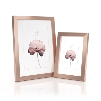 Ramka Styler Prague - różne kolory i formaty - Różowe złoto, 10x15, 10x15