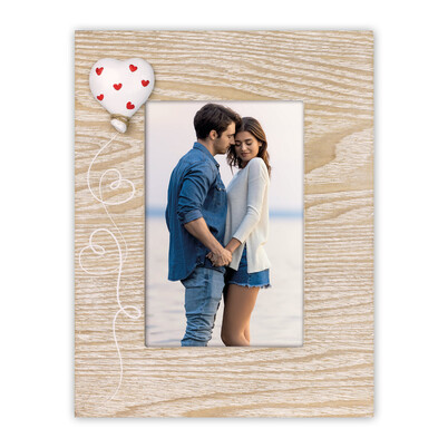 Ramka Italia Felicia - różne kolory - Drewno z białym, 10x15, 10x15 pionowa