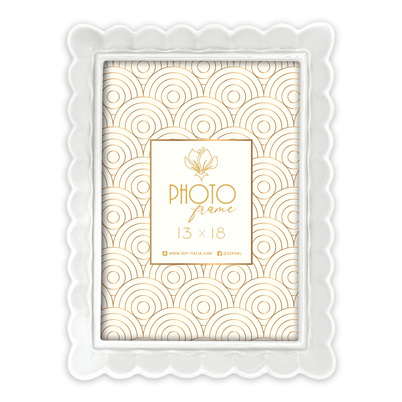 Ramka Italia Herve  - różne kolory i formaty - Biały, 10x15, 10x15