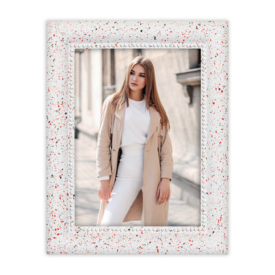 Ramka Italia Pollock - różne kolory i formaty - Biały, 13x18, 13x18