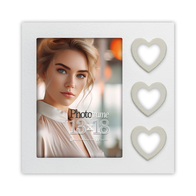 Ramka Italia Merida 10x15 - Biały, 10x15, 10x15 pionowa