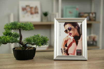 Ramka ITALIA 13x18 Majestic Srebrna (MJ57S) - srebrny