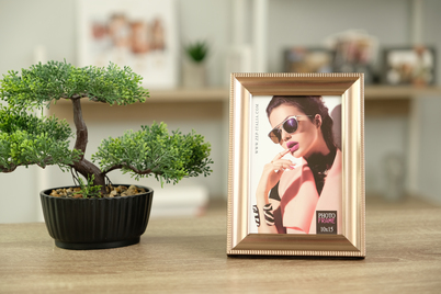 Ramka ITALIA 13x18 Majestic Brązowa (MJ57B) - brązowy