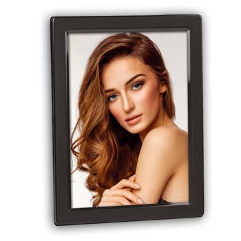 Ramka Italia Black Metal - różne formaty - Czarny, 15x20, 15x20