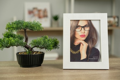 Ramka ITALIA 13x1815 GARDA Biała (K557W) - biały