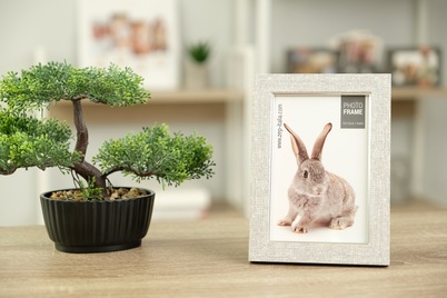 Ramka Italia Doneck - różne formaty - Jasnoszary, 10x15, 10x15