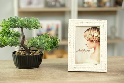 Ramka TALIA 10x15 LIVIA white (YT246W) - kremowy