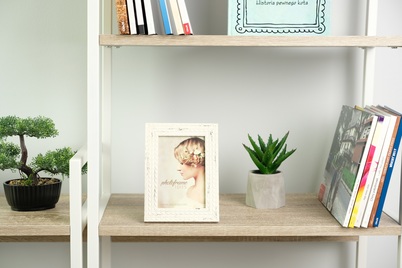 Ramka TALIA 10x15 LIVIA white (YT246W) - kremowy