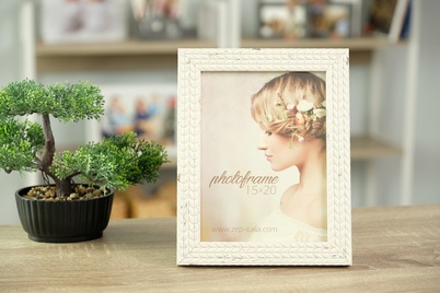 Ramka ITALIA 15x20 LIVIA white (YT268W) - kremowy