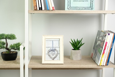 Ramka ITALIA 13x18 RESIA W (U357W) - kremowy