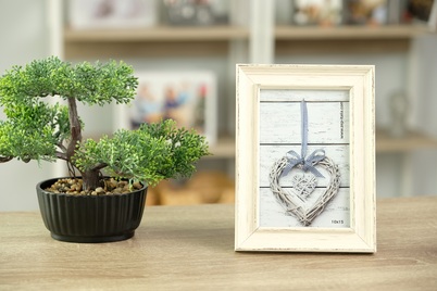 Ramka ITALIA 13x18 RESIA W (U357W) - kremowy